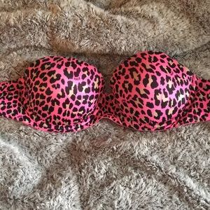 Pink Multi-Wear Push-Up Bra